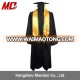 High School Graduation Cap and Gown Matte Black