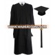 Manufacture Adult graduation gown matte fabric